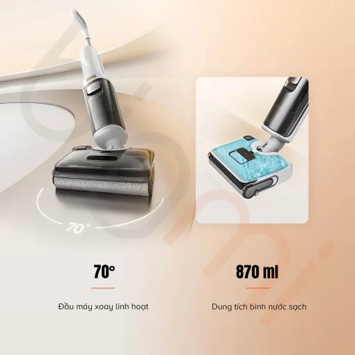May hut bui lau nha Roborock F25 RT bigmivn 2 - MÁY HÚT BỤI LAU NHÀ ROBOROCK F25 RT-GIẢI PHÁP LÀM SẠCH TOÀN DIỆN