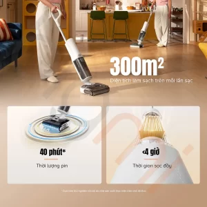May hut bui lau nha Roborock F25 RT bigmivn 5 - MÁY HÚT BỤI LAU NHÀ ROBOROCK F25 RT-GIẢI PHÁP LÀM SẠCH TOÀN DIỆN