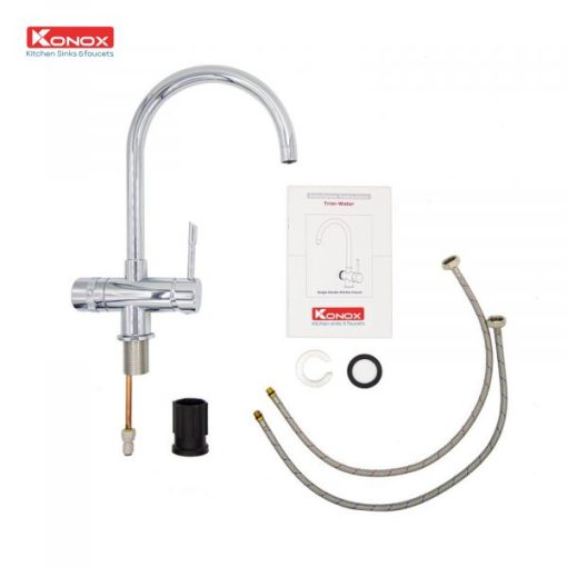 Trim Water Chrome phu kien 600x600 1 - VÒI RỬA BÁT KONOX TRIM-WATER CHROME