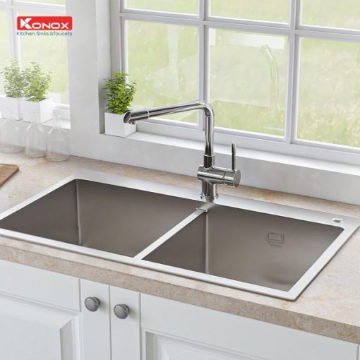 Voi rua bat Felix Chrome 600x600 1 - VÒI RỬA BÁT KONOX FELIX CHROME