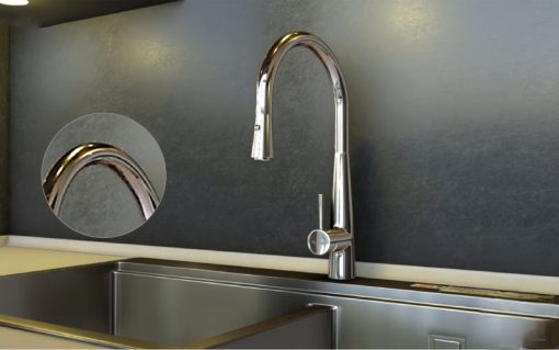 blog kn1901c pvd - VÒI RỬA BÁT RÚT DÂY KONOX KN1901C