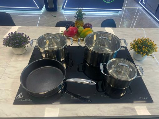bo noi inox 304 spelier venus 4 chiec vietmart6 - BỘ NỒI INOX SPELIER VENUS