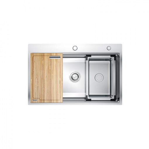 chau rua bat Workstation Sink Topmount Sink KN7650TS 768x768 1 - CHẬU RỬA BÁT KONOX KN7650TS