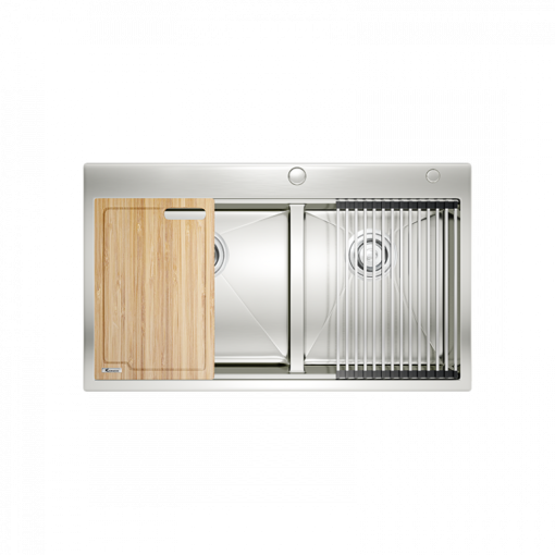 chau rua bat Workstation Sink Topmount Sink KN8250TD 768x768 1 - CHẬU RỬA BÁT KONOX KN8250TD