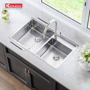 chau rua bat overmount sink KN8248DO - CHẬU RỬA BÁT KONOX KN8248DO chau rua bat overmount sink KN8248DO - CHẬU RỬA BÁT KONOX KN8248DO
