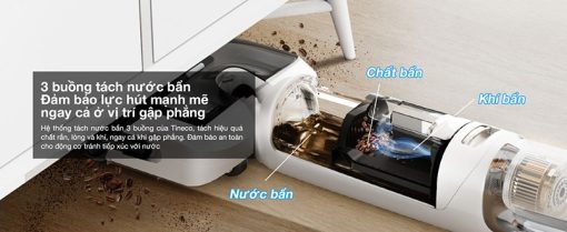 ecovacsvietnam tineco S6 Stretch Pro 3 buong tach nuoc - MÁY LAU NHÀ KHÔ ƯỚT CẦM TAY TINECO FLOOR ONE STRETCH S6 PRO-HÀNG CHÍNH HÃNG