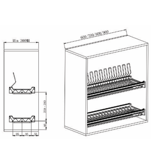 gia bat dia co dinh grandx xf 60m 4 - Giá bát đĩa cố định GrandX XF.60M