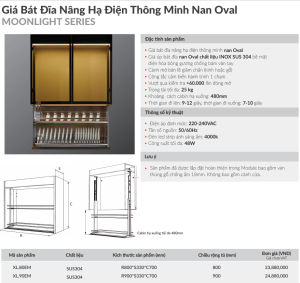 gia bat dia thong minh grandx xl 80em 4 - Giá bát đĩa thông minh GrandX XL.80EM