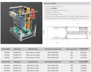 gia dao thot gia vi grandx xk 40m 2 - Giá dao thớt gia vị GrandX XK.40M