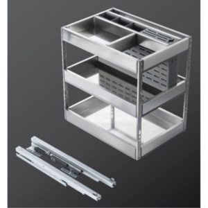 gia dung chai lo gia vi dao thot grandx xk b25s 3 - Giá đựng chai lọ, gia vị, dao thớt GrandX XK.B25S