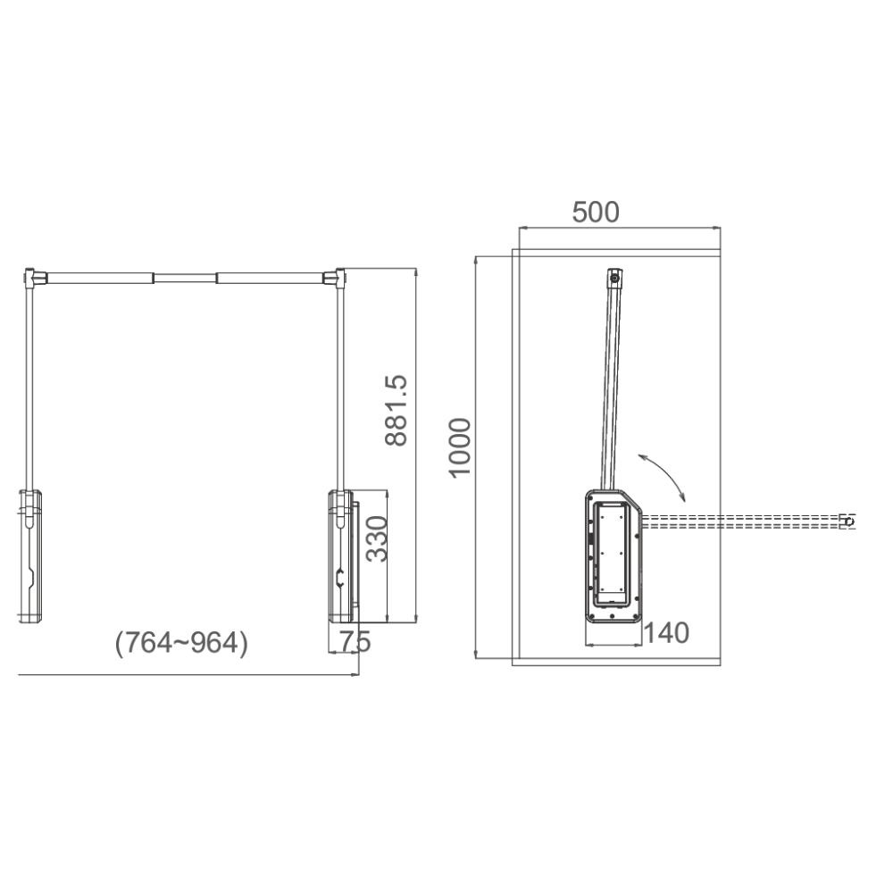 gia nang ha dien grandx xm 15e 1 - Giá nâng hạ điện GrandX XM.15E gia nang ha dien grandx xm 15e 1 - Giá nâng hạ điện GrandX XM.15E