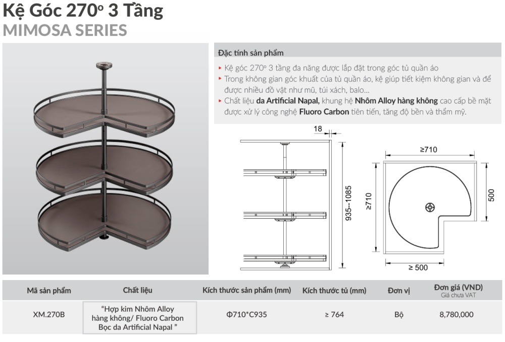 ke goc 3 tang grandx xm 270b 1 - Kệ góc 3 tầng GrandX XM.270B ke goc 3 tang grandx xm 270b 1 - Kệ góc 3 tầng GrandX XM.270B