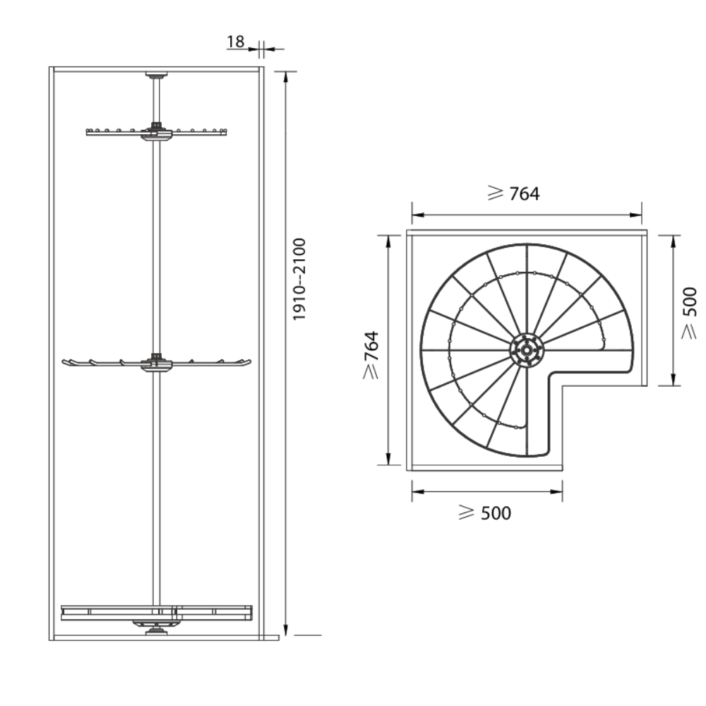 ke xoay goc 3 tang grandx xm 270c 3 - Kệ xoay góc 3 tầng GrandX XM.270C ke xoay goc 3 tang grandx xm 270c 3 - Kệ xoay góc 3 tầng GrandX XM.270C