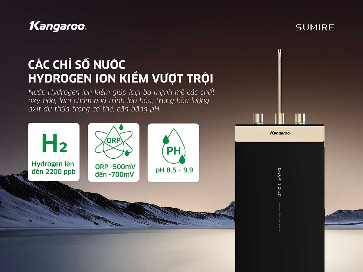 may loc nuoc ro hydrogen ion kiem kangaroo kgep12a18 - Máy lọc nước RO Hydrogen ion kiềm Kangaroo KGEP12A1 may loc nuoc ro hydrogen ion kiem kangaroo kgep12a18 - Máy lọc nước RO Hydrogen ion kiềm Kangaroo KGEP12A1
