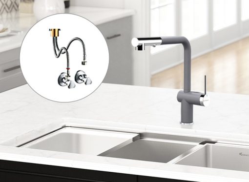 noglanh 4 - VÒI RỬA KONOX STELLA GREY