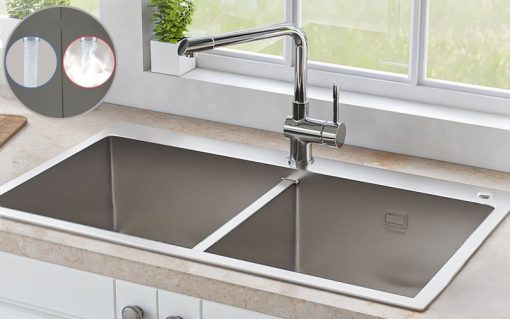 nonglanh 8 - VÒI RỬA BÁT KONOX FELIX CHROME