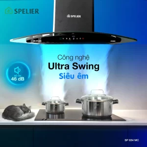 sieuem - MÁY HÚT MÙI KÍNH CONG SPELIER SP 654MC
