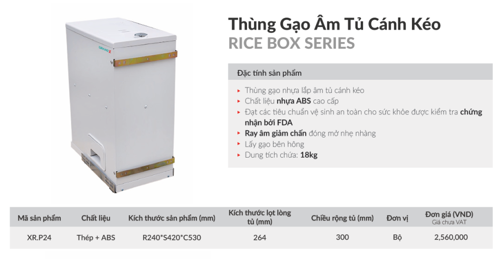 thung gao am tu grandx xr p24 1 - Thùng gạo âm tủ GrandX XR.P24 thung gao am tu grandx xr p24 1 - Thùng gạo âm tủ GrandX XR.P24