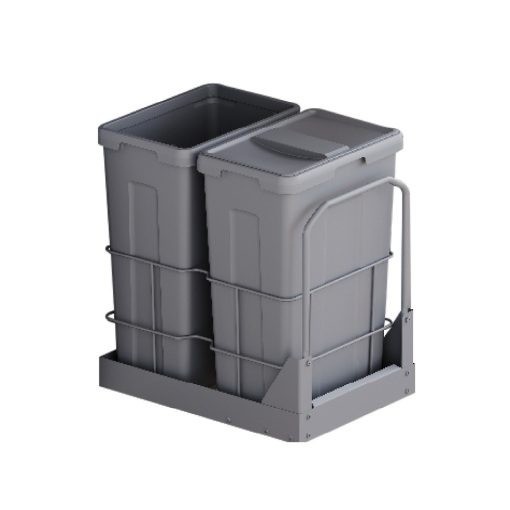 thung rac doi grandx xw d40m3 - Thùng rác đôi GrandX XW.D40M