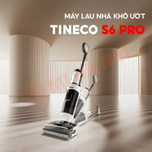 MÁY LAU NHÀ KHÔ ƯỚT CẦM TAY TINECO FLOOR ONE STRETCH S6 PRO-HÀNG CHÍNH HÃNG
