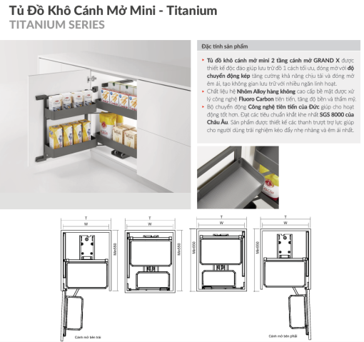 tu do kho canh mo grandx xpr 2450t 2 - Tủ đồ khô cánh mở GrandX XPR.2450T