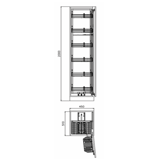 tu do kho grandx xpr 600m 1 - Tủ đồ khô GrandX XPR.600M
