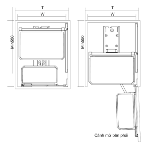 tu do kho grandx xpr 600t 4 - Tủ đồ khô GrandX XPR.600T