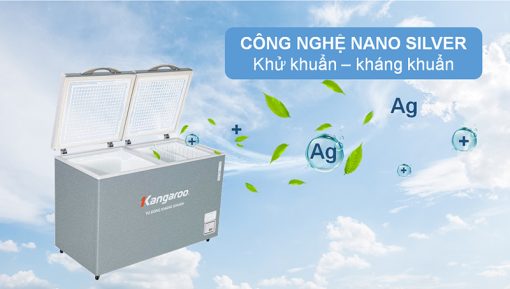 tu dong kangaroo kgfz318ng2 1 - Tủ đông Kangaroo KGFZ318NG2