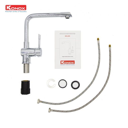 voi rua bat KN1205 va phu kien 768x768 1 - VÒI RỬA BÁT KONOX FELIX CHROME