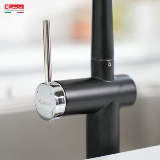 voi rua bat day rut Konox Volta Black 2 600x600 1 - VÒI RỬA KONOX VOLTA BLACK