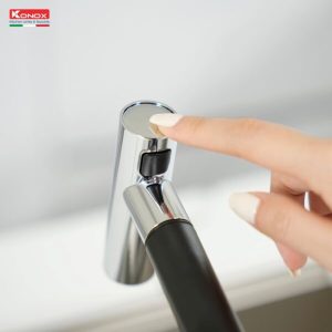 voi rua bat day rut Konox Volta Black 3 600x600 1 - VÒI RỬA KONOX VOLTA BLACK