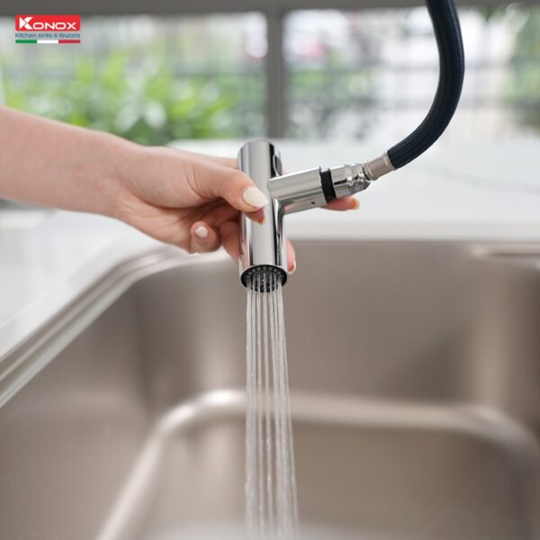 voi rua bat day rut Konox Volta Black 9 600x600 1 - VÒI RỬA KONOX VOLTA NICKEL voi rua bat day rut Konox Volta Black 9 600x600 1 - VÒI RỬA KONOX VOLTA NICKEL