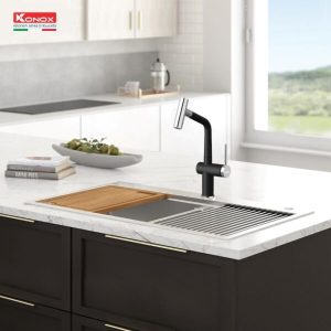 voi rua bat day rut volta black2 600x600 1 - VÒI RỬA KONOX VOLTA BLACK