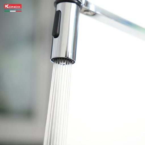 voi rua bat than mem nong lanh Konox Tema Chrome 6 600x600 2 - VÒI RỬA KONOX TEMA NICKEL