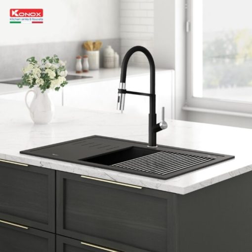 voi rua bat than mem tema black1 600x600 1 - VÒI RỬA KONOX TEMA BLACK