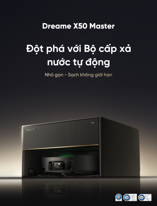 12 - ROBOT HÚT BỤI LAU NHÀ DREAME X50 MASTER