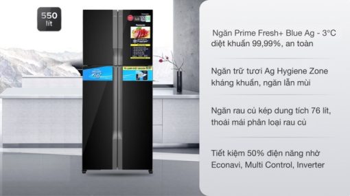 120817 1020x570 1 - Tủ lạnh Panasonic Inverter 550 lít NR-DZ601VGKV