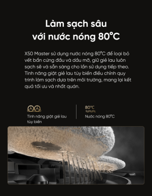 15 - ROBOT HÚT BỤI LAU NHÀ DREAME X50 MASTER