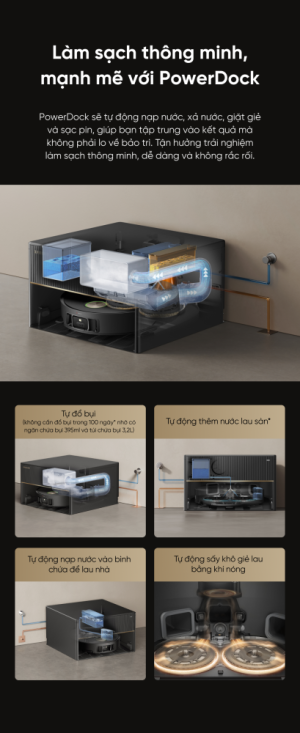 16 - ROBOT HÚT BỤI LAU NHÀ DREAME X50 MASTER