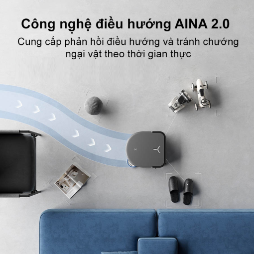 2 8ecbf40fb3964cc6b2d487d54908e525 - ROBOT HÚT BỤI LAU NHÀ ECOVACS DEEBOT X5 PRO OMNI