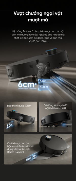 51 - ROBOT HÚT BỤI LAU NHÀ DREAME X50 MASTER