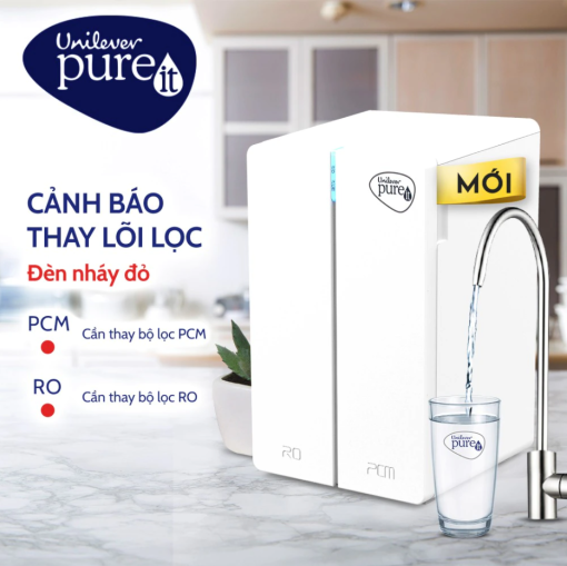 Canh bao thay loc - MÁY LỌC NƯỚC PUREIT TANKA UR3140