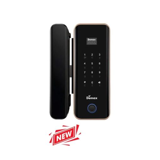 K - KHÓA CỬA KÍNH DEMAX EL800G AC App Wifi của Đức