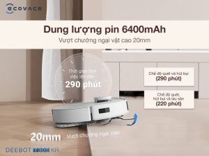 Pin 1024x768 1 - ROBOT HÚT BỤI LAU NHÀ ECOVACS DEEBOT T30S KR Pin 1024x768 1 - ROBOT HÚT BỤI LAU NHÀ ECOVACS DEEBOT T30S KR