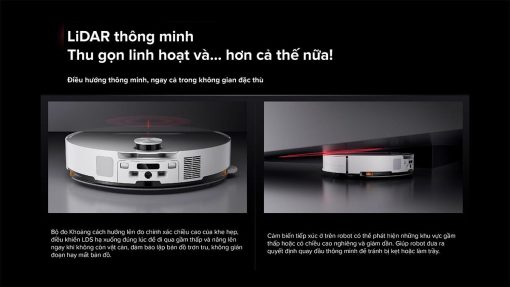 Roborock Saros 10 1 4 - ROBOT HÚT BỤI LAU NHÀ ROBOROCK SAROS 10