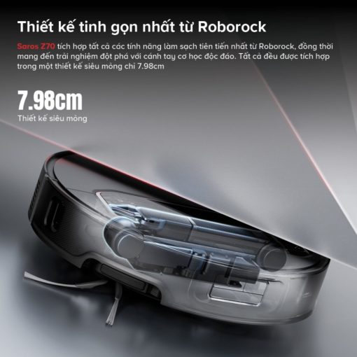 Roborock Saros Z70 Product Listing Saros - ROBOT HÚT BỤI LAU NHÀ ROBOROCK SAROS Z70