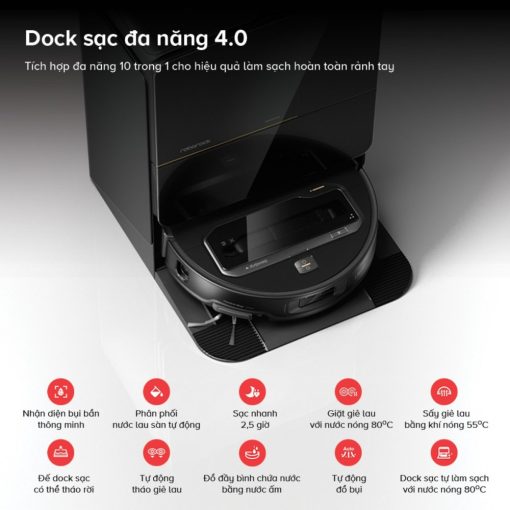 Roborock Saros Z70 Product Listing Saros - ROBOT HÚT BỤI LAU NHÀ ROBOROCK SAROS Z70