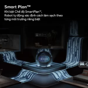 Smart Plan - ROBOT HÚT BỤI LAU NHÀ ROBOROCK SAROS 10R