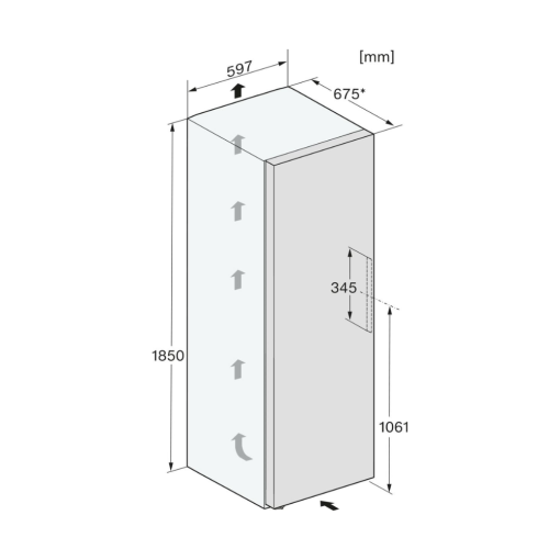 Tu dong MIELE FNS 4382 D 6 - Tủ đông MIELE FNS 4382 D