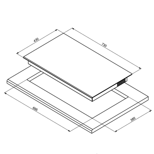 bep tu hafele hc i7326b 533 09 989 2 - Bếp từ Hafele HC-I7326B 533.09.989